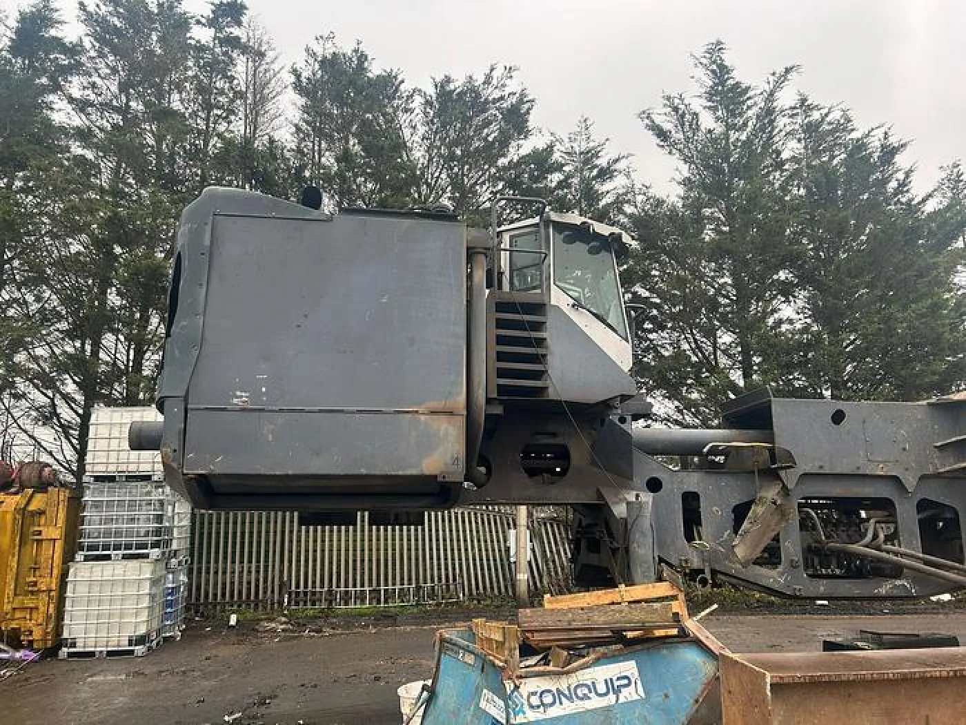 2013 Lefort 900 Static Scrap Metal Shear Baler - 3