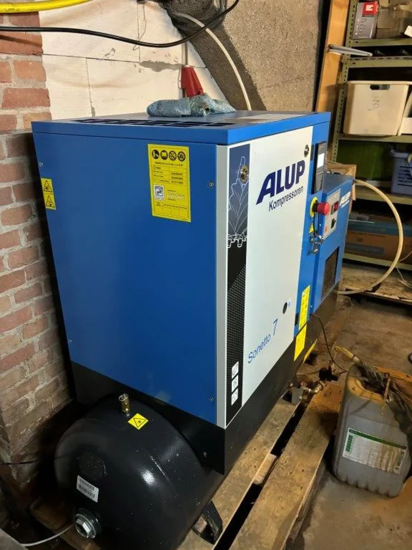 Alup Sonetto 7.5+200 compressor - 2