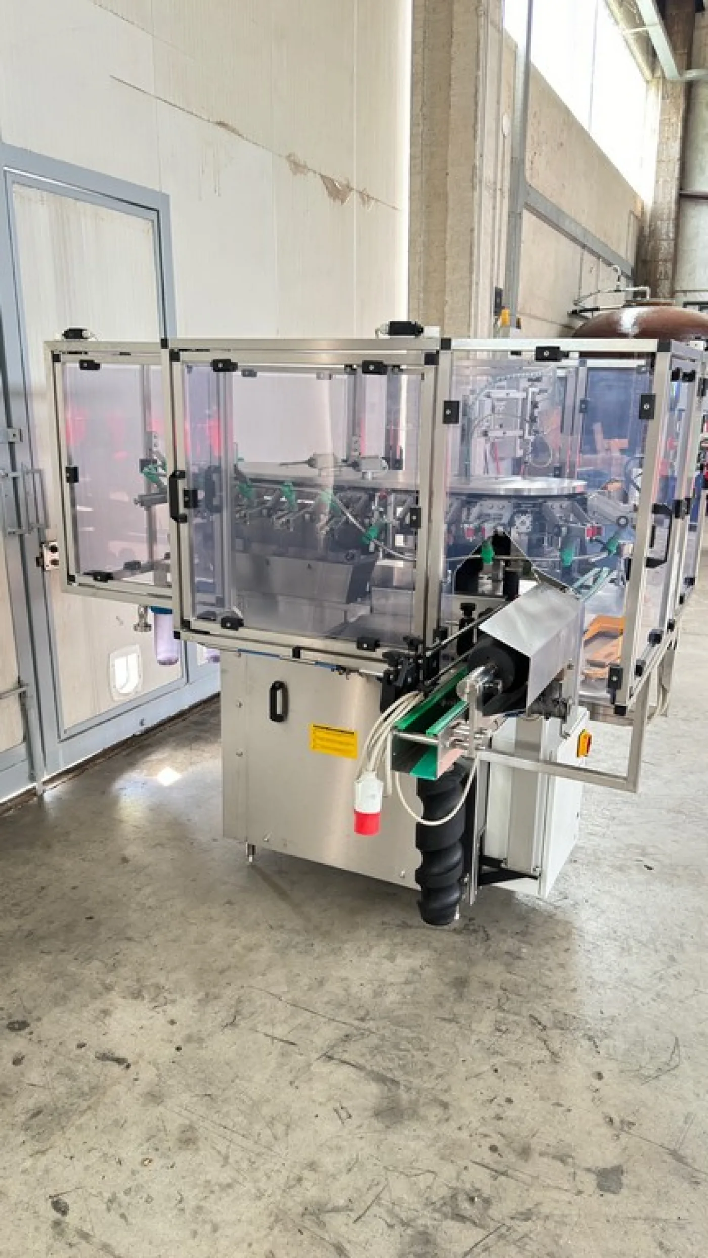 ROTARY RINSER MACHINE 20 NOZZLES, FIRM BOSIO, YEAR 2002, SECOND-HAND MACHINE - 2