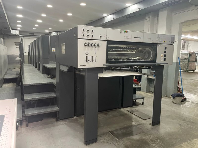 Heidelberg SM 102-5-P-S offset printing press