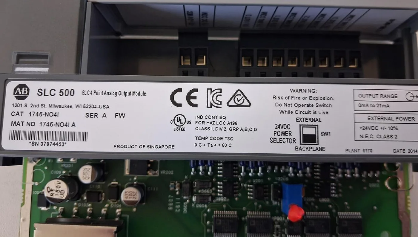 Allen-Bradley SLC 500 Analog Input Module 1746-NI16I - 2