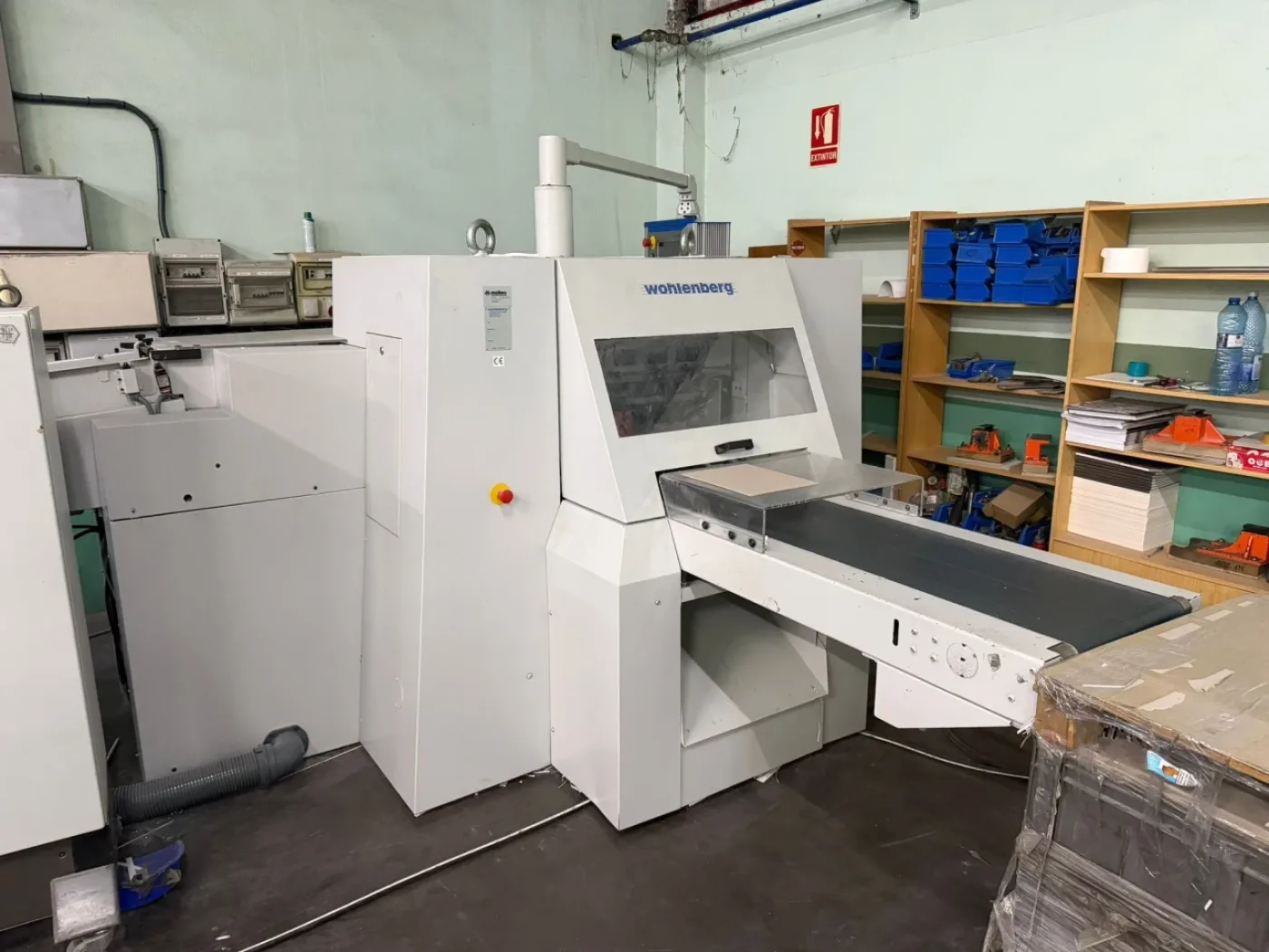 Wohlenberg Quickbinder Encuadernadora perfecta con trilateral - 6