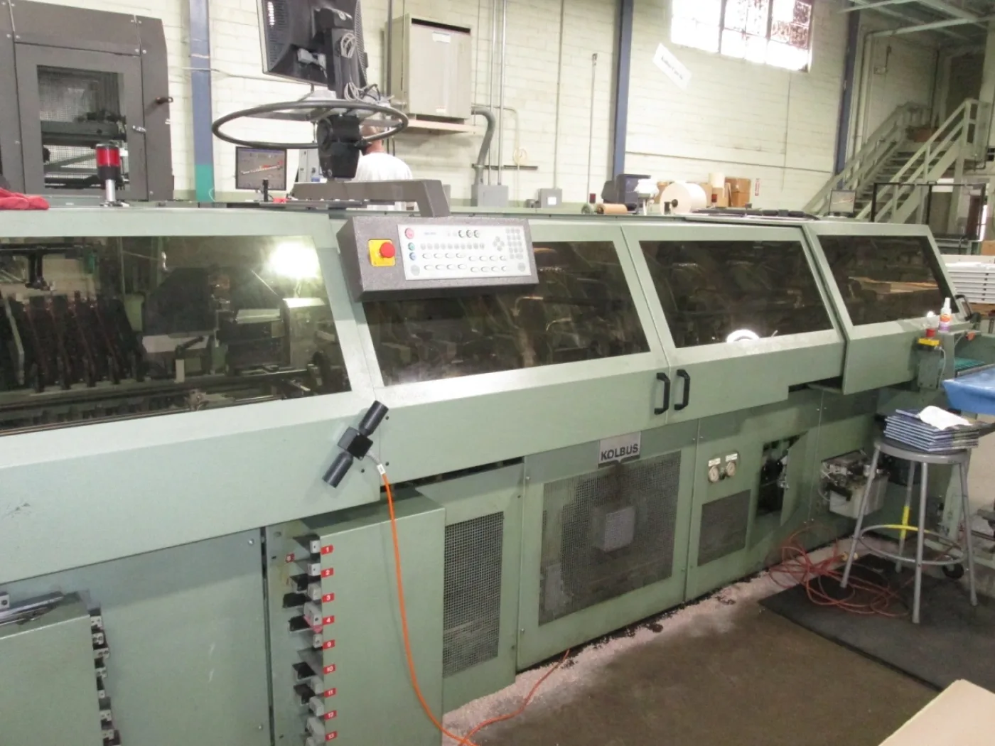 Kolbus BF 525 Compact flow line with FE602 - 6