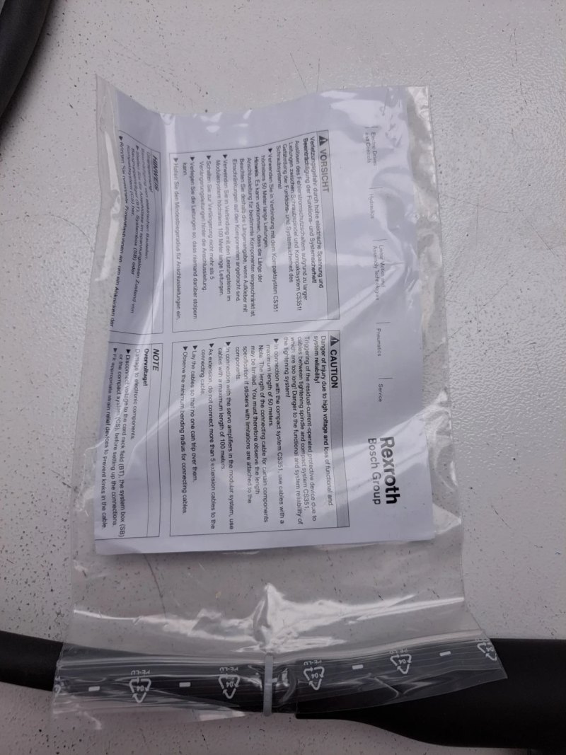 Rexroth 5 m 1,7 kg S-005-S-A 608740101