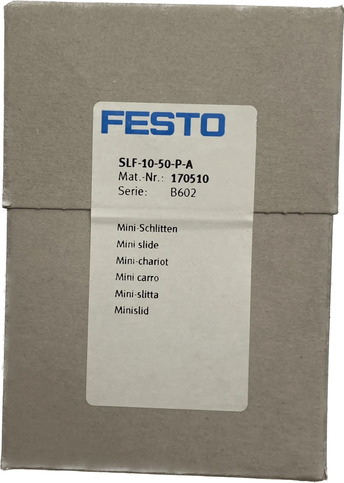 Festo Mini-Schlitten SLF-10-50-P-A - 1