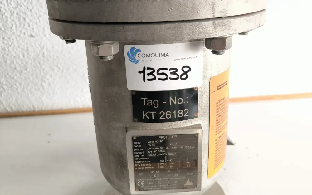 SAFETY VALVE PROTEGO VD/TS-50-IIB3 ATEX