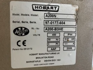 Hobart A200N - Planetary mixer