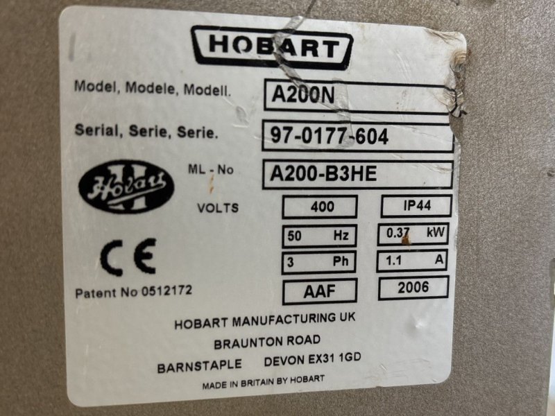 Hobart A200N - Planetary mixer