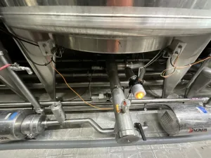 1996 Boccard Boccard 7500 Litre Stainless Steel Vertical Recovered Water Storage Tank - S