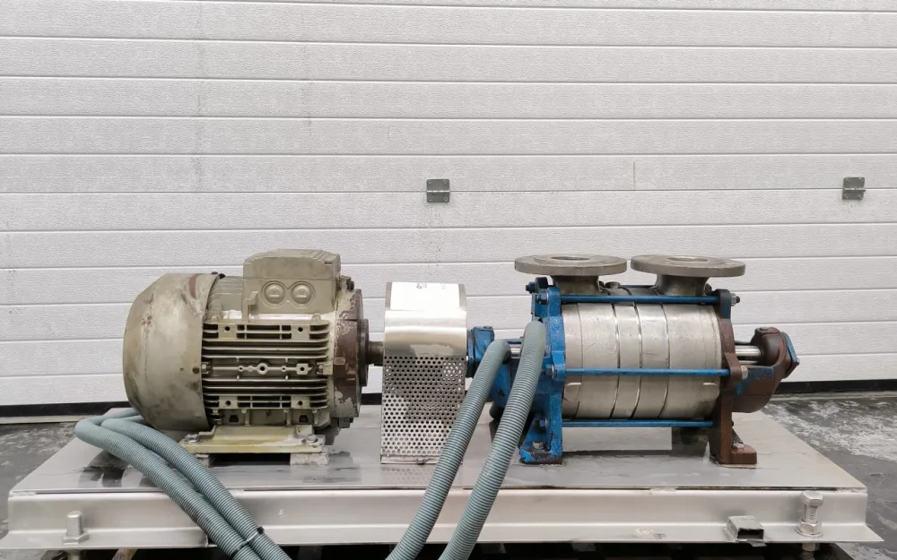 SELF-PRIMING SIDE CHANNEL CENTRIFUGAL PUMP TUCHENHAGEN 7.5 KW