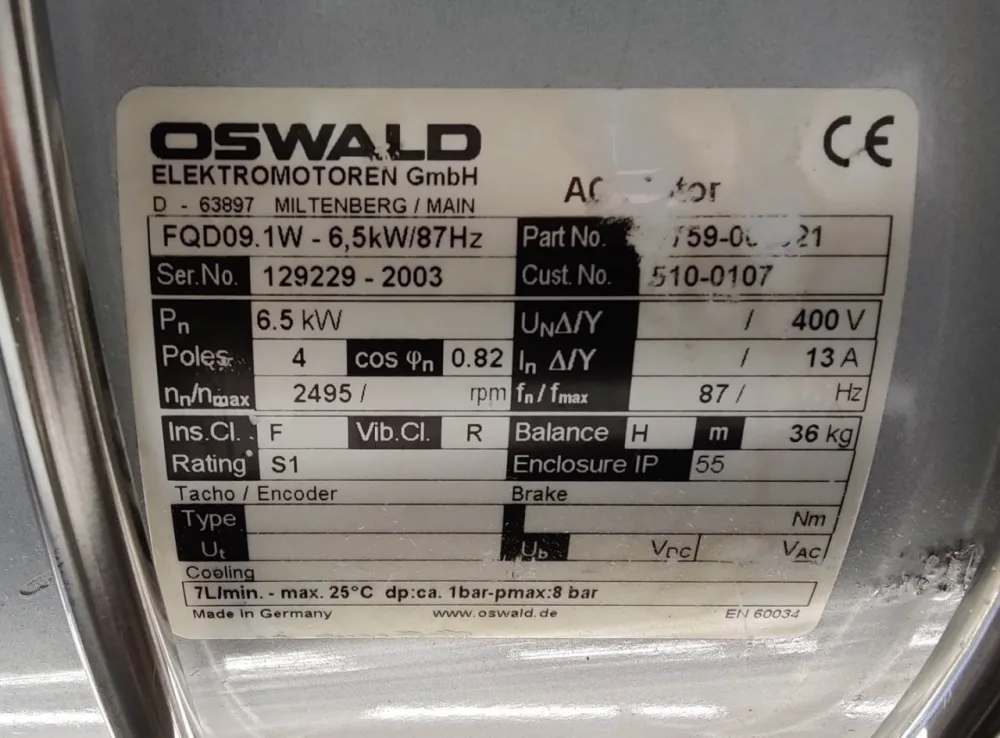 Symex GmbH CML 125 - Processing vessel