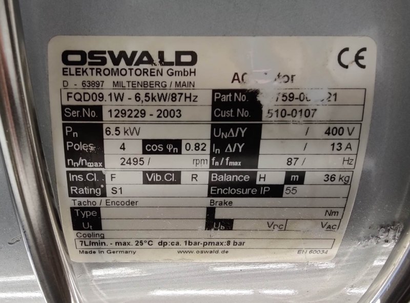 Symex GmbH CML 125 - Processing vessel