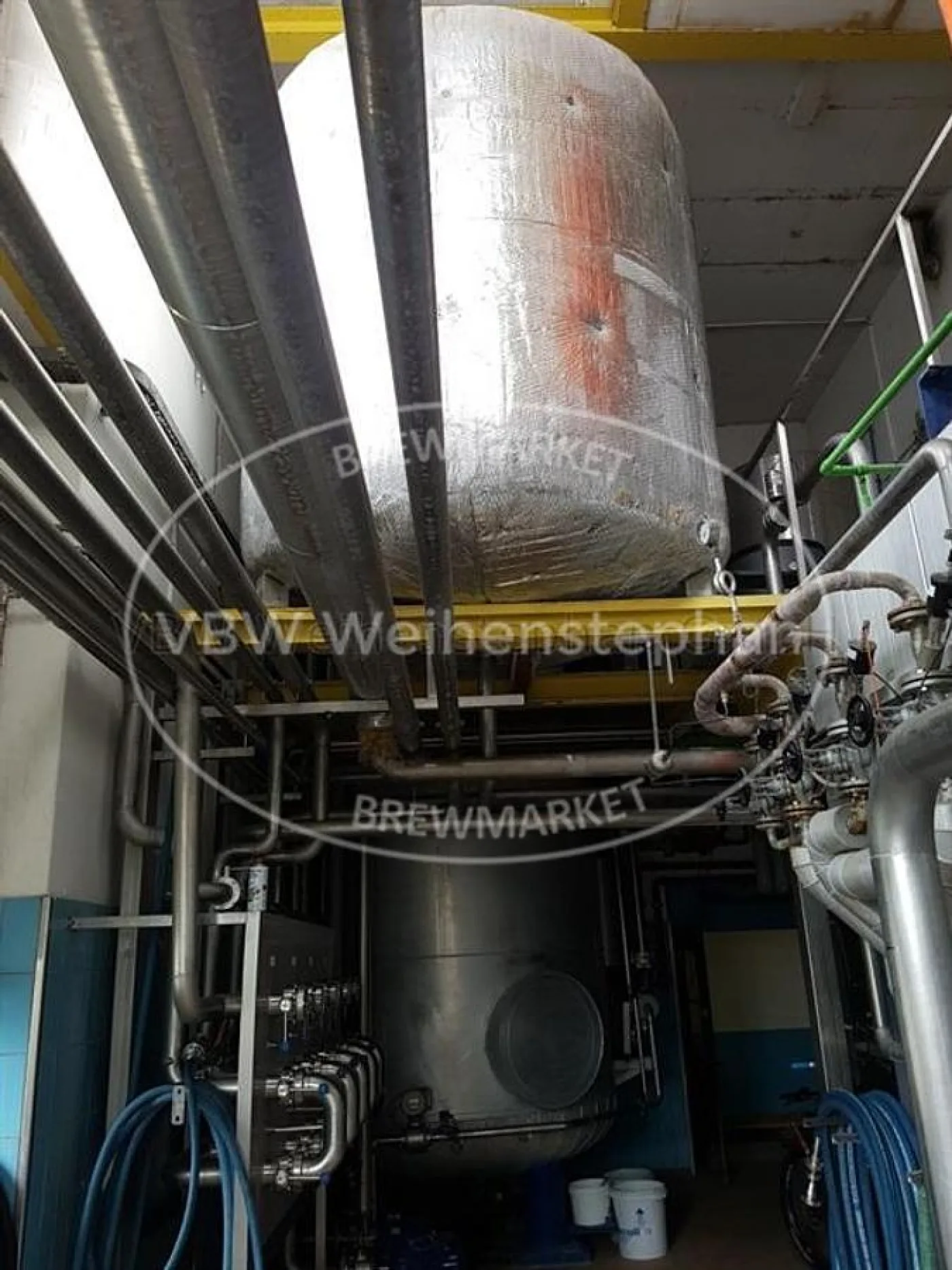 Brew vessels with wort cooling - 6