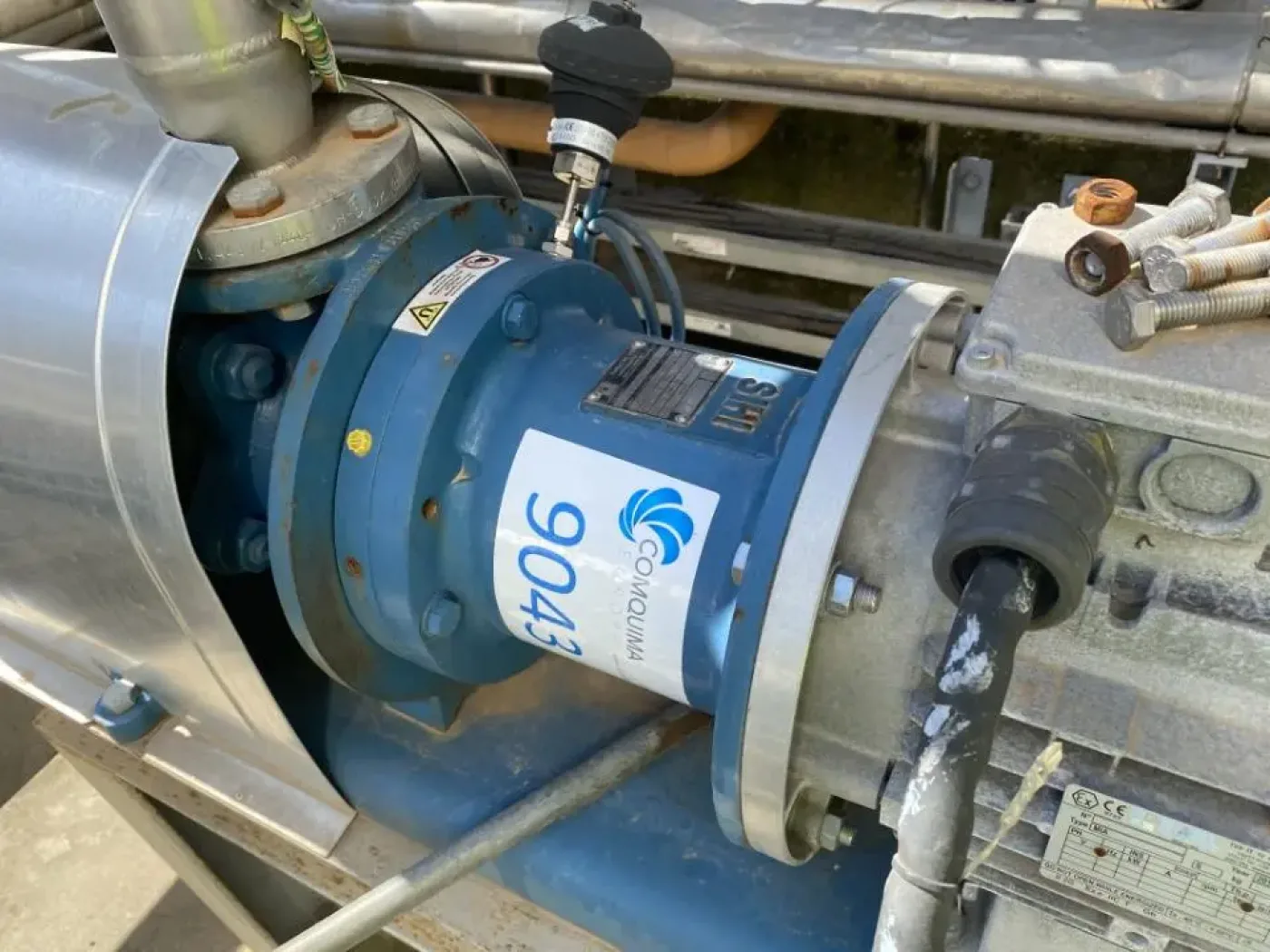 USED STERLING SIHI CEHB 5101-6 AF 4AZ 1A4 N SIDE CHANNEL SELF-PRIMING CENTRIFUGAL PUMP - 1