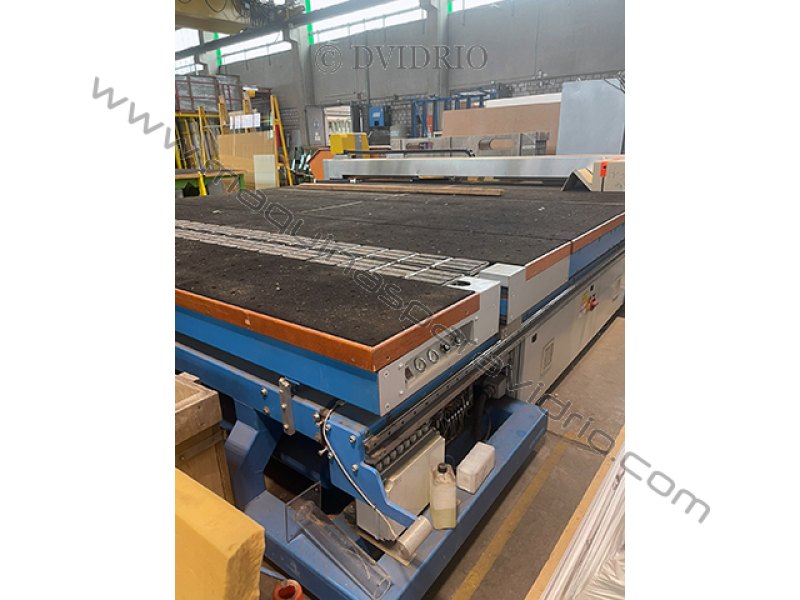MESA DE CORTE COMBINADA PARA VIDRIO LAMINADO Y MONOLITICO MAVER
