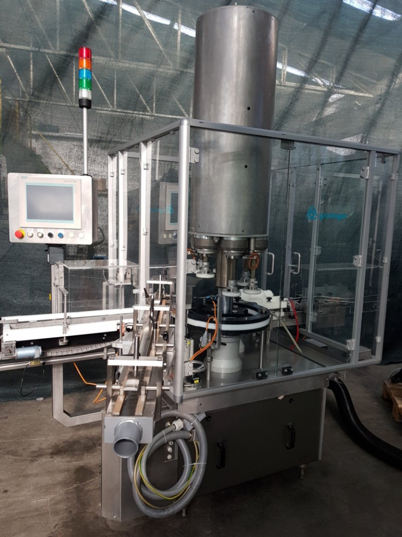 TAPPATRICE AUTOMATICA PER FLACONI E TUBETTI – GRONINGER – Mod. KVK 106