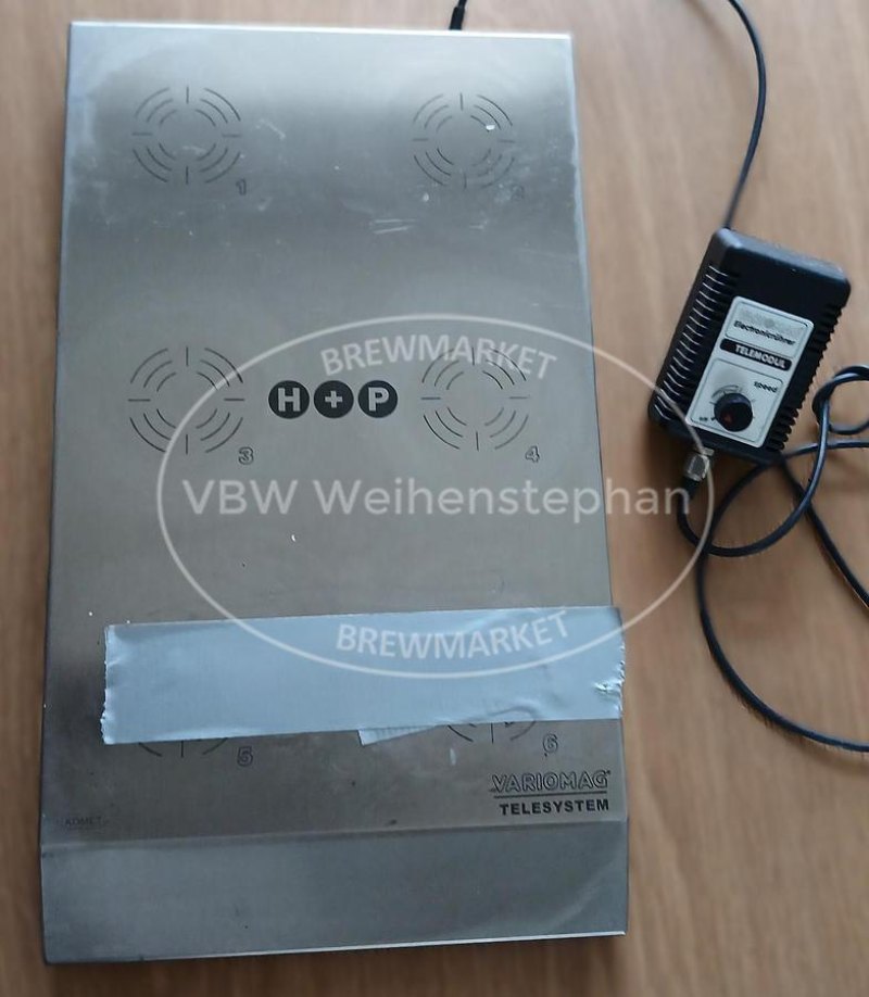 Magnetic stirrer with 6 fields