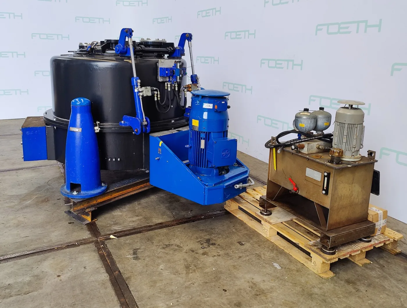 Krauss Maffei PZU 125 - Arbeitskorb centrifuge - 8