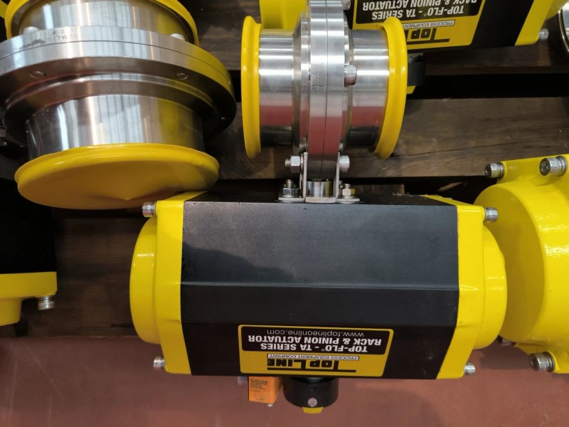 SOLENOID BUTTERFLY VALVE TOP LINE TS140 ATEX