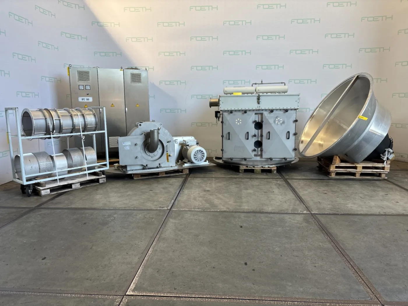 Hosokawa Alpine 500 UPZ — Cryogenic Fräsen Line - Fine Impact Mill - 3