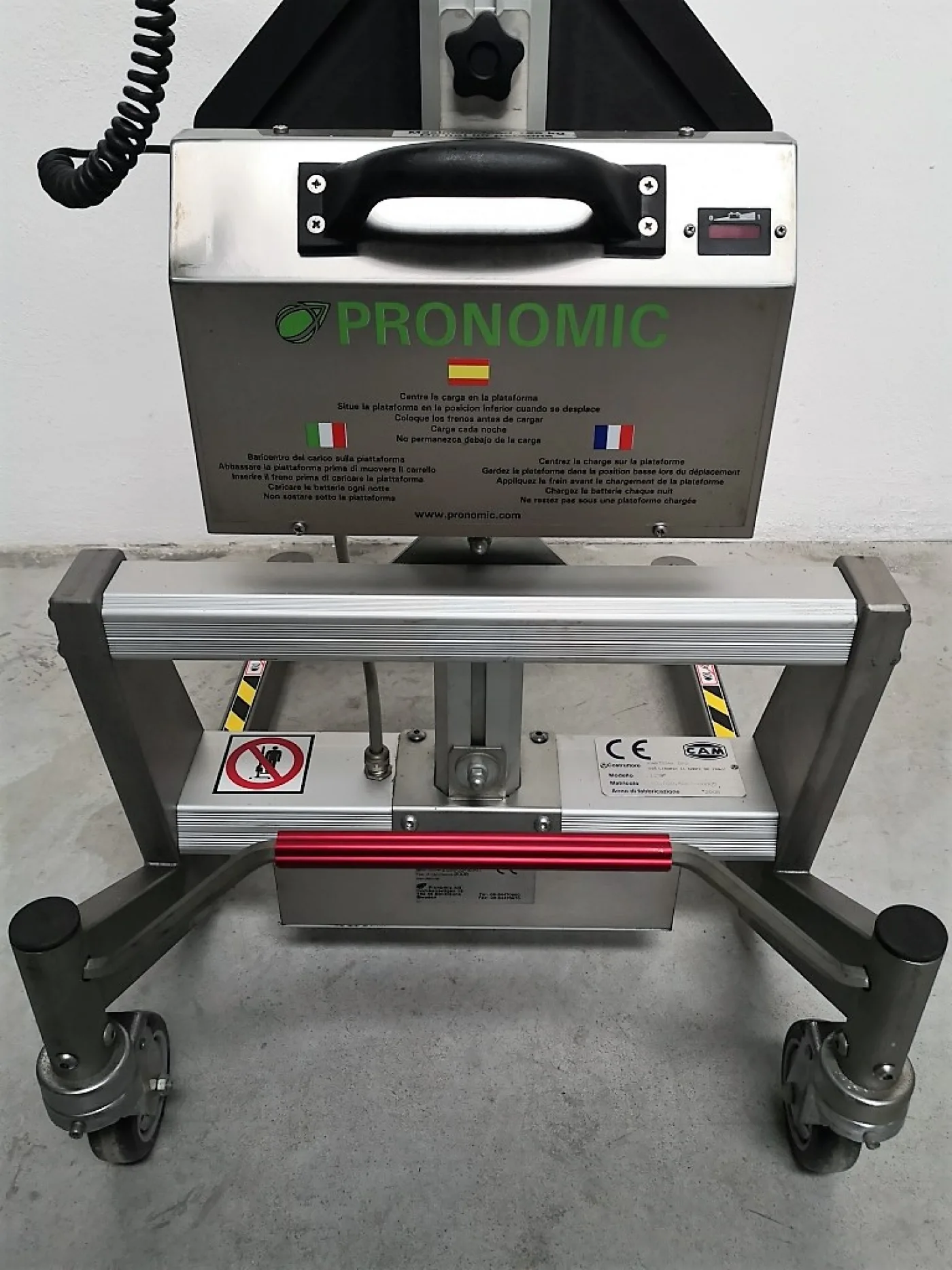 CARRELLO ELEVATORE – PARTENA CAM – MOD. LIFT&DRIVE 125P - 4