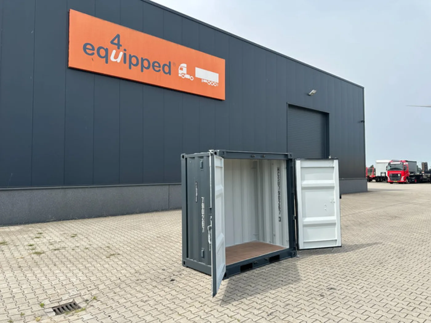 NEW 4FT DV container / RAL 7016 (anthracite grey) - 2