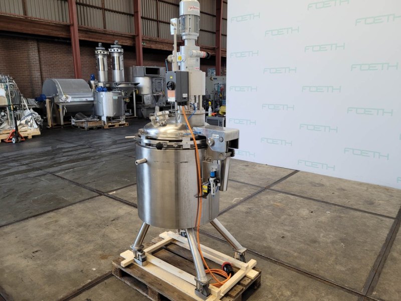 Hermann Waldner 170 l (Halar-coated) - Stainless Steel Reactor