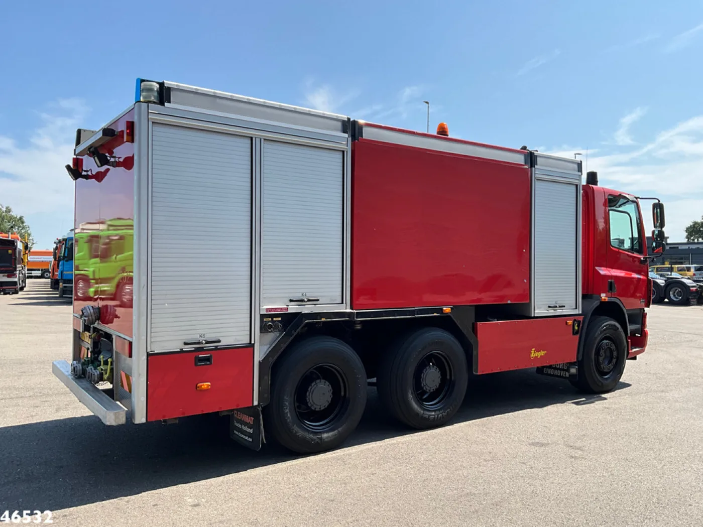 DAF FAT 75 CF 360 6x4 ZIEGLER Brandweer / schuimbluswagen Just 78.346 km! - 6