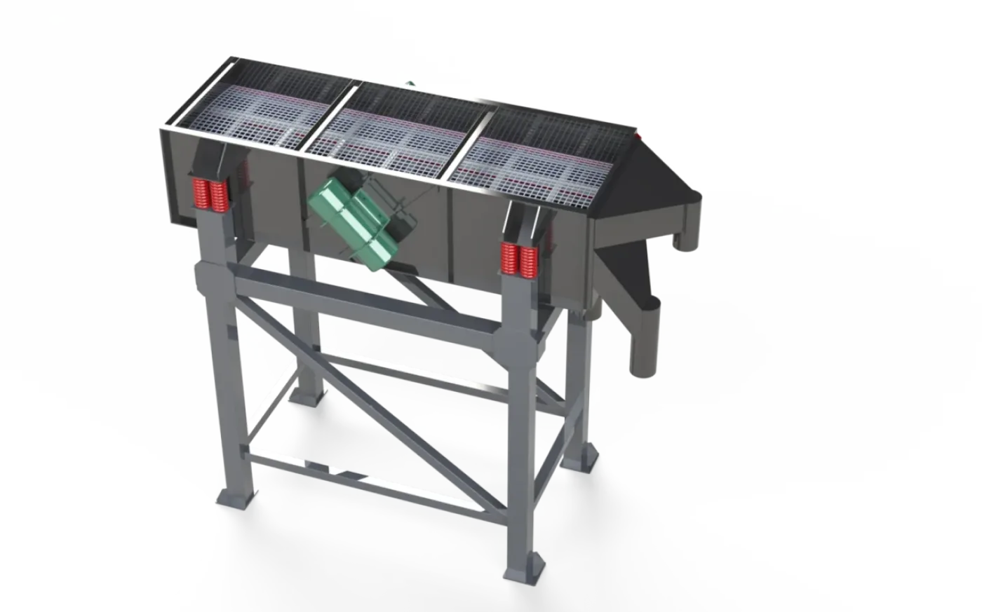 Vibration-Controlled (Adjustable Stroke) Screen - 3