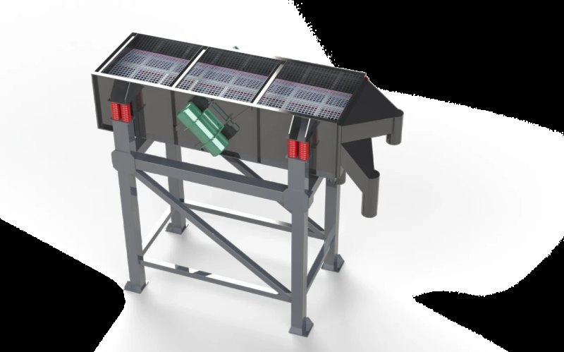 Vibration-Controlled (Adjustable Stroke) Screen