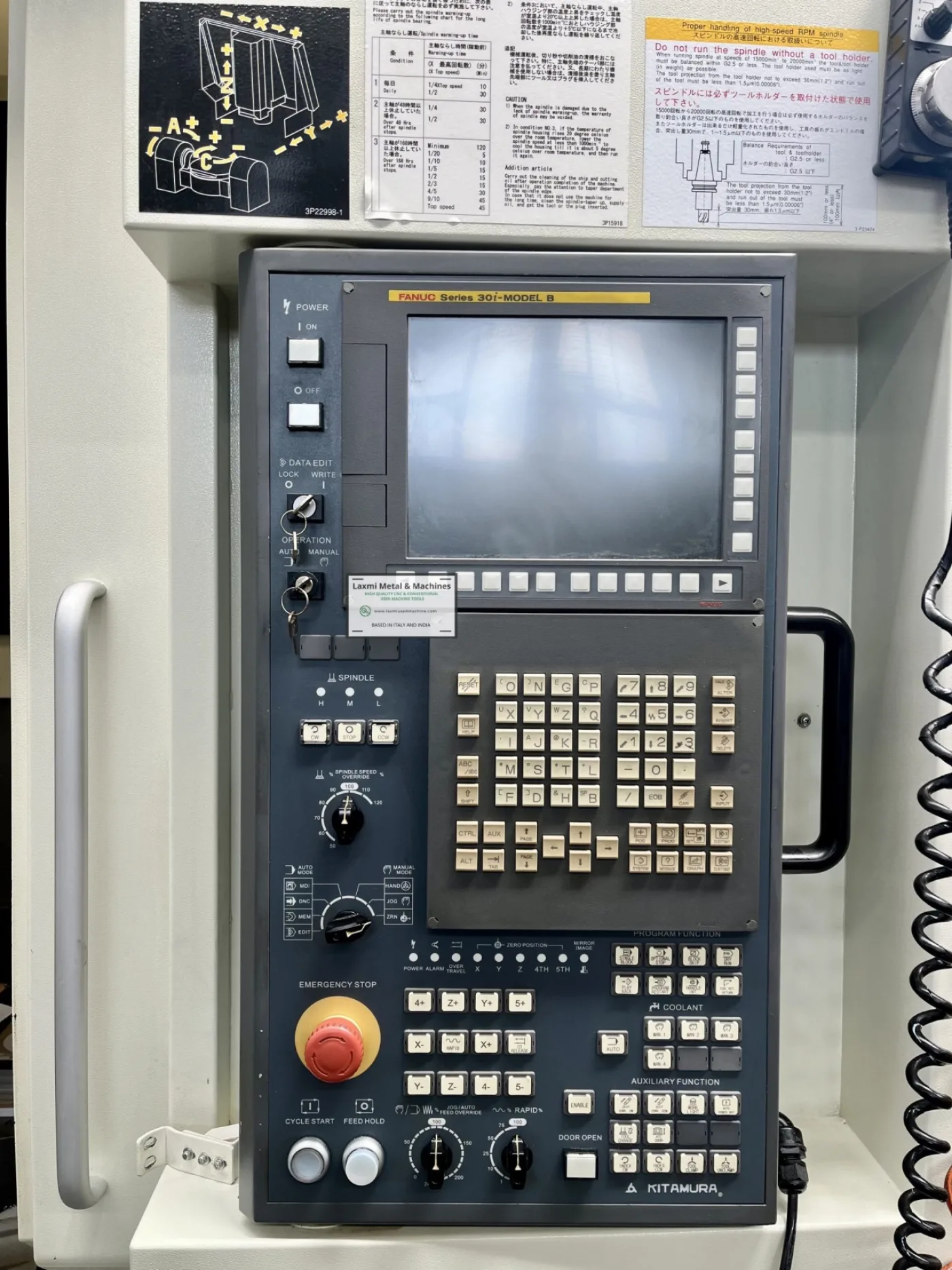 5 AXIS VERTICAL MACHINING CENTER, KITAMURA - MYTRUNNION 5 - Laxmi Metal & Machines, Rohtak - 2