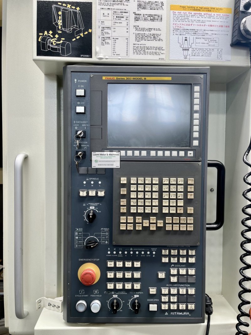 5 AXIS VERTICAL MACHINING CENTER, KITAMURA - MYTRUNNION 5 - Laxmi Metal & Machines, Rohtak