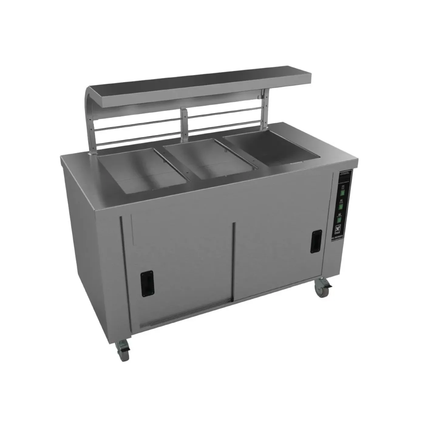 Falcon Chieftain 3 Well Heated Servery Counter HS3 - islandcatering - 1