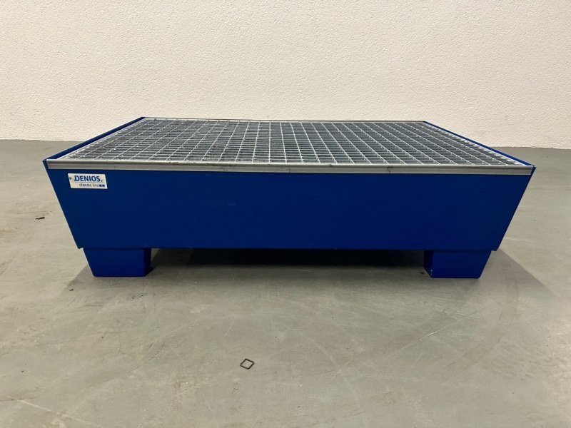 Denios Auffangwanne classic-line aus Stahl für 2 Fässer