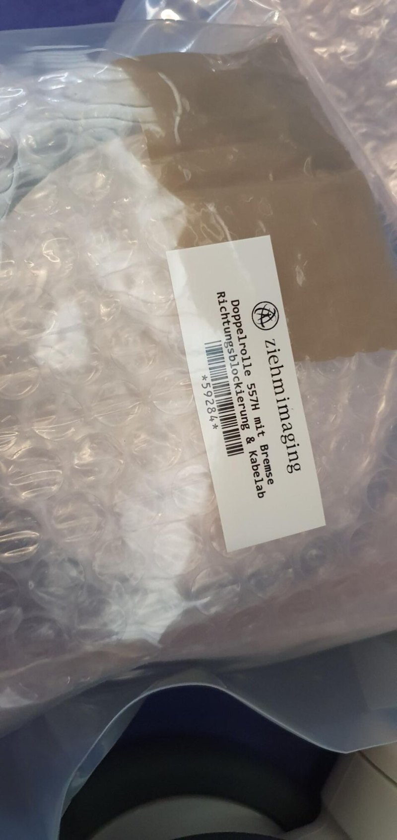 Doppelrolle 557H/C-arm wheels (Neu)