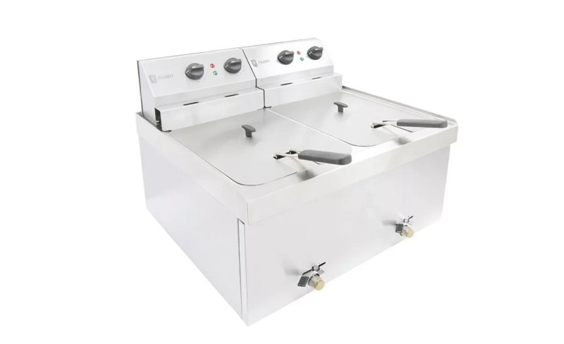 Henny Penny Open Fryer Evolution Elite EEE-144 Four Tank Electric - islandcatering