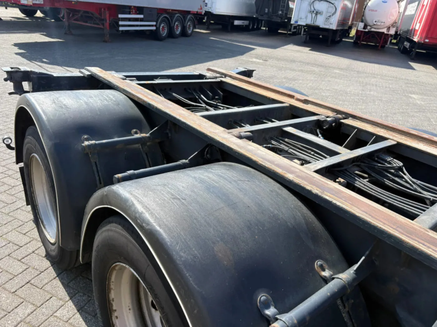 Floor NCH/Haak Container Trailer NEW APK/TÜV 6-2027! - 5