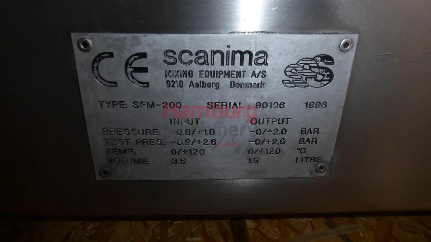 Powder Dissolver Scanima SFM-200 - 8
