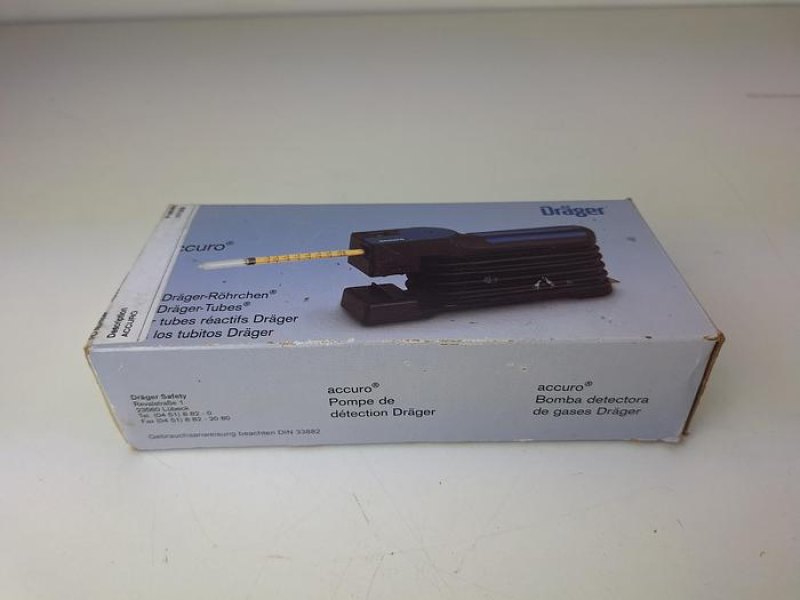 Drager Accuro Gas Detector Pump