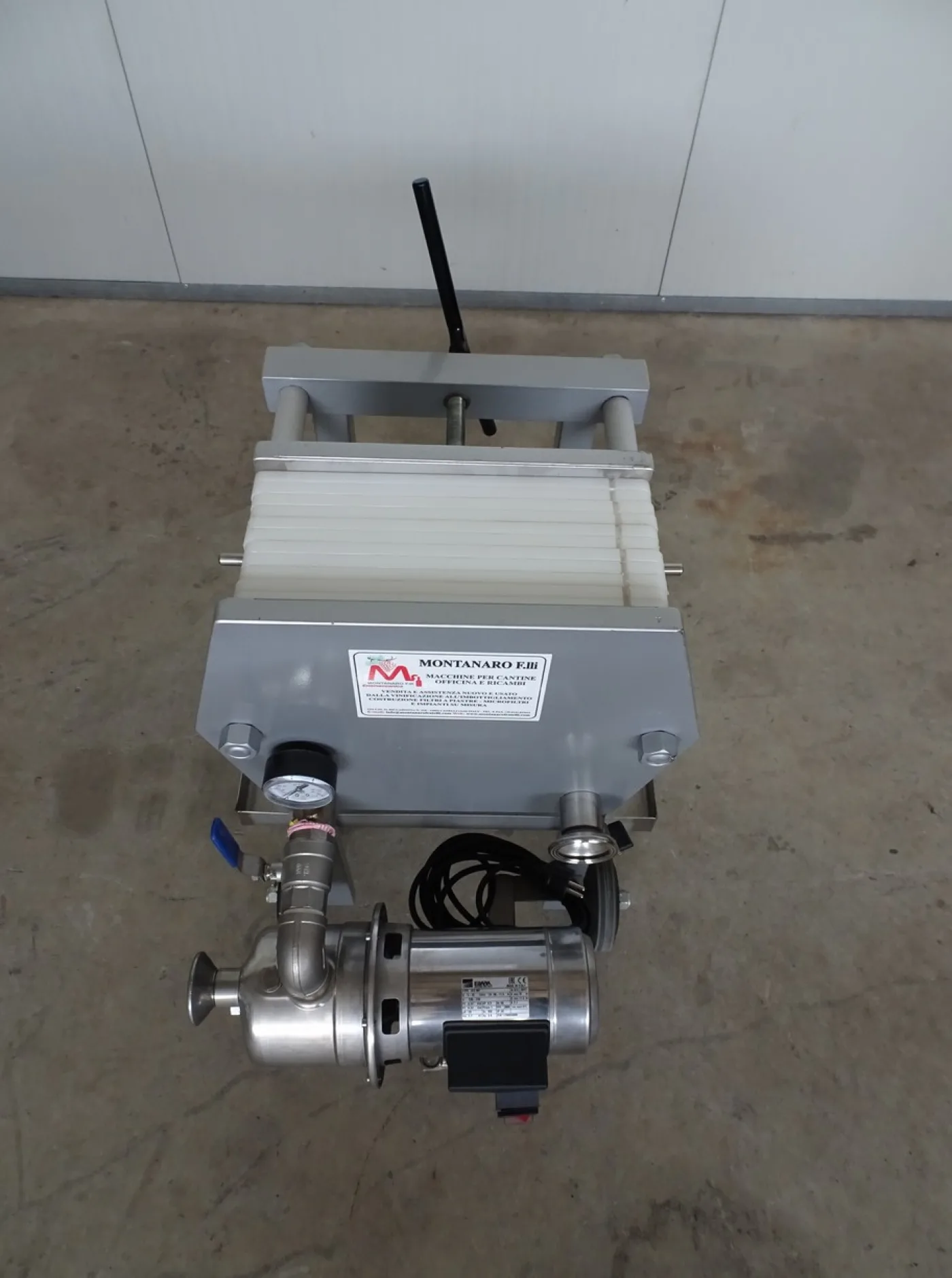 FILTER PLATES 32×32 WITH PUMP NEW MACHINE - 3