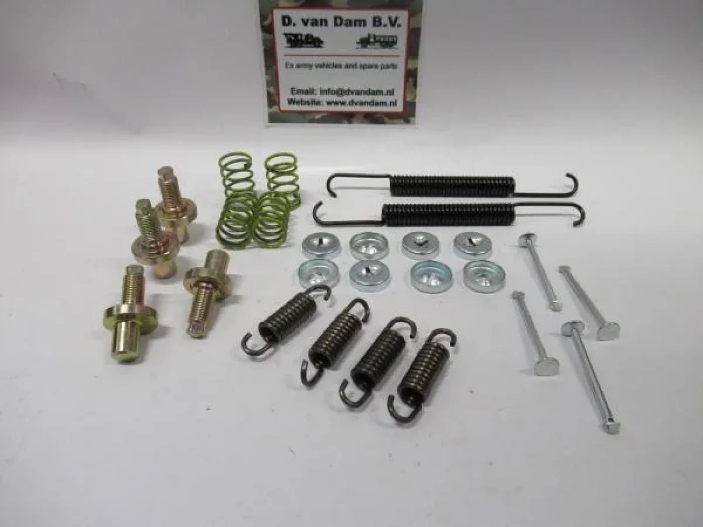 Remtrommel as-set voor + achter-as - 6