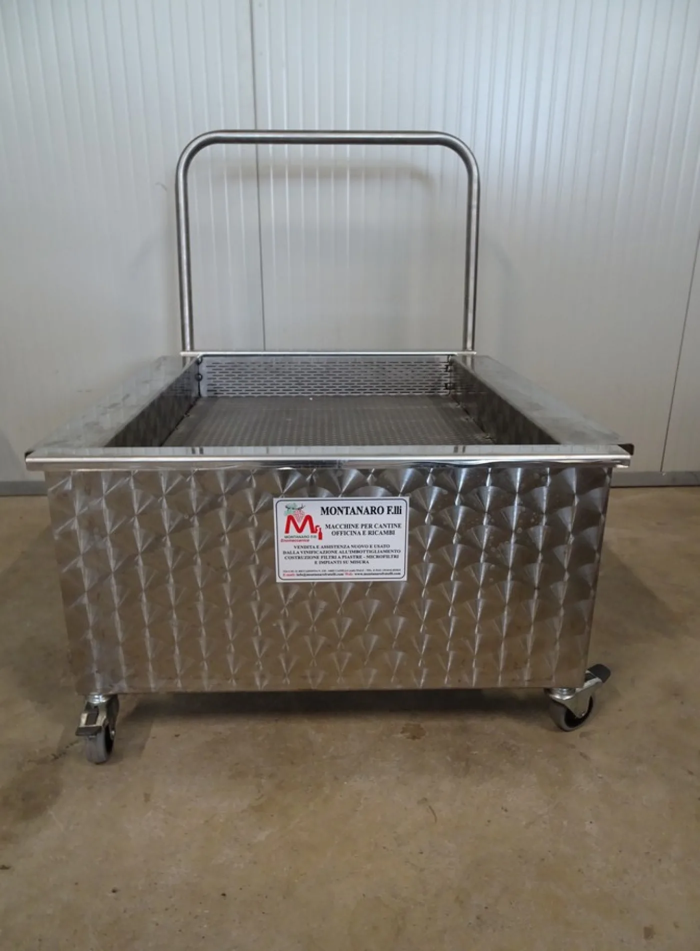 STAINLESS STEEL WINE FILTER, NEW EQUIPMENT - 8