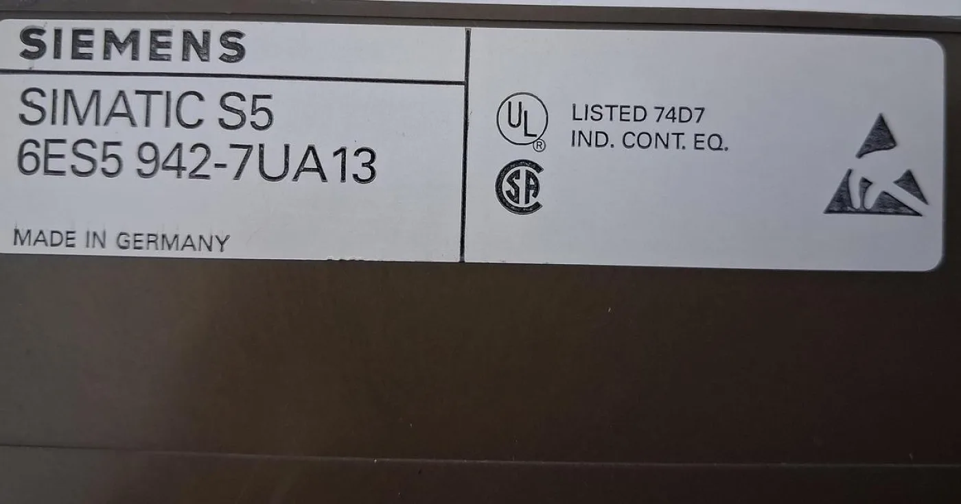 Siemens SIMATIC S5 6ES5 942-7UA13 CPU-Modul - 5