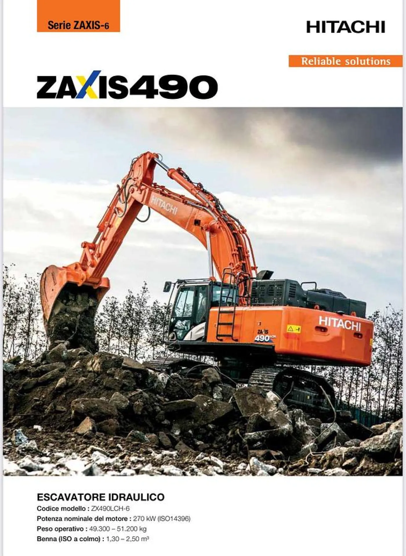 2018 HITACHI ZX490LCH-6 - 4