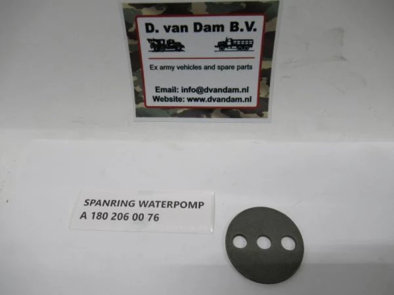 Spanring waterpomp