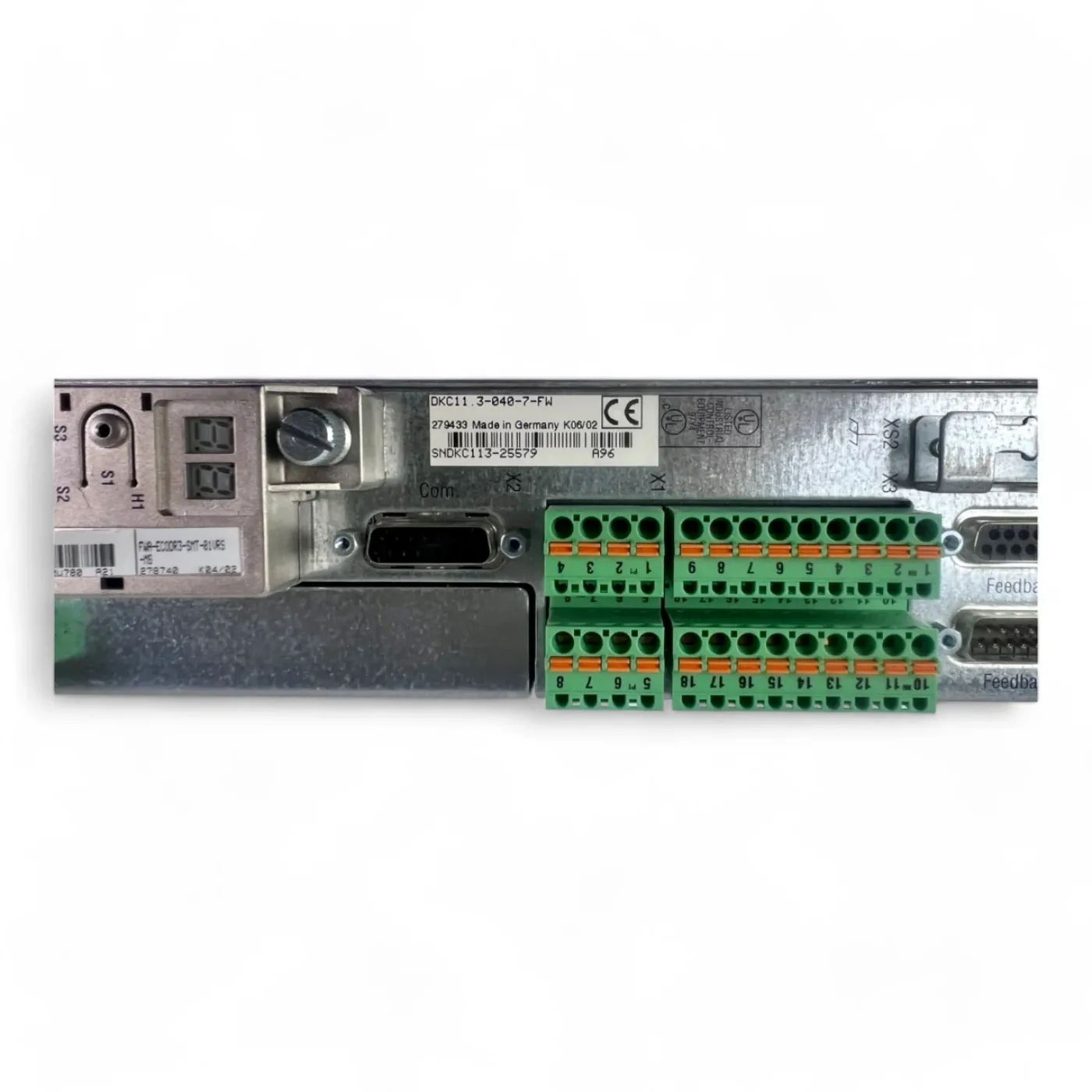 Bosch Rexroth Indramat Digitaler Servoregler DKC11.3-040-7 Nr: 279433 SNDKC113-25579 - 6