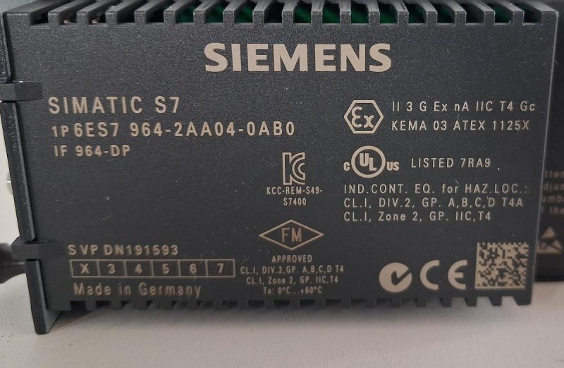 Siemens SIMATIC S7 IM 156-6 PN HF Interface Module 6ES7156-2AA04-0AB0