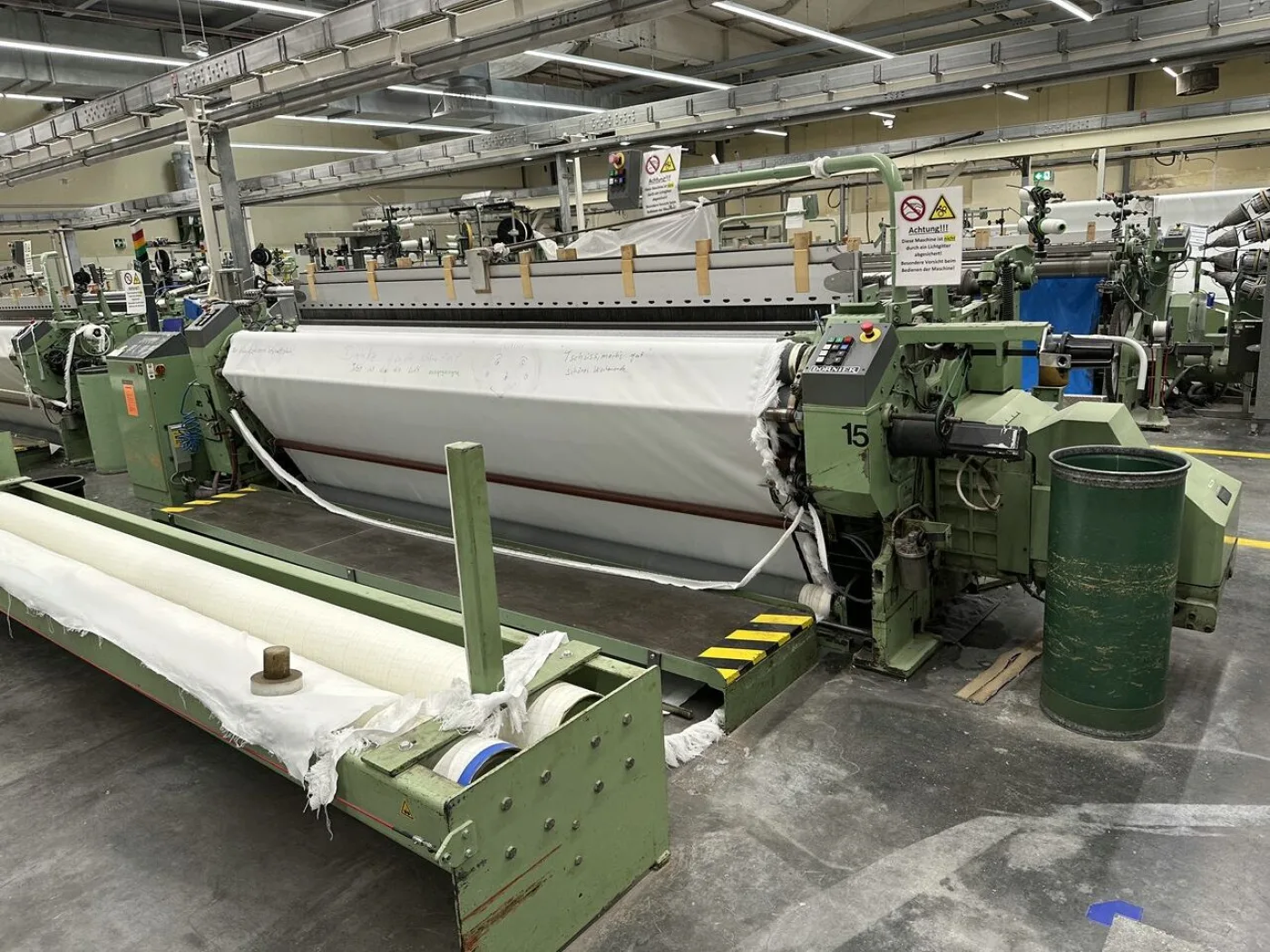 4x Dornier - airjet weaving loom LWV 4/E, MNB 380 cm - 3
