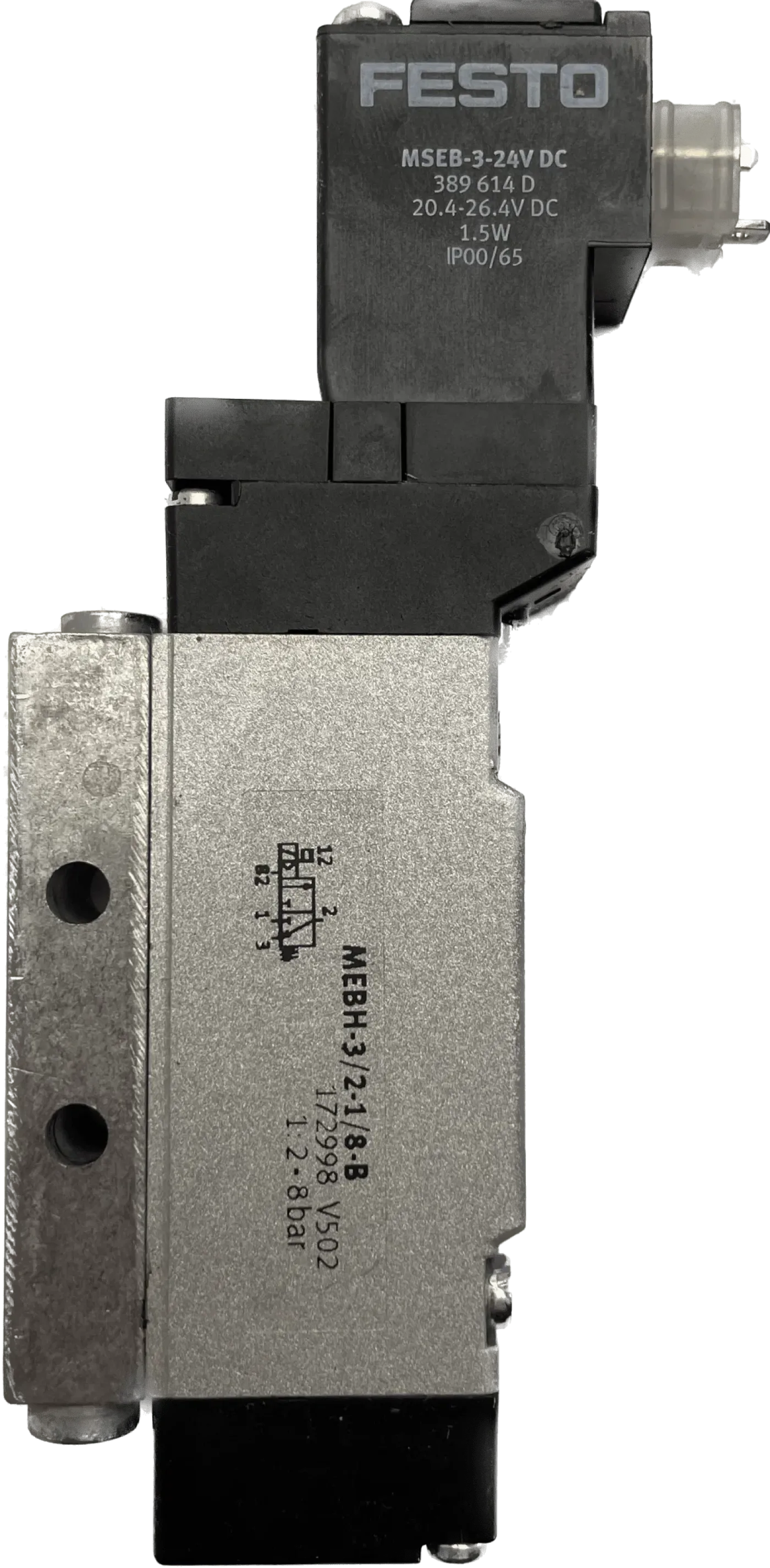 Festo Magnetventil MEBH-3/2-1/8-B - 3