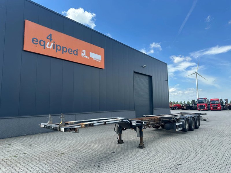 D-TEC FLEXITRAILER / 45FT HC MULTI / BPW + drumbrakes / liftaxle / NL / APK 09-2026